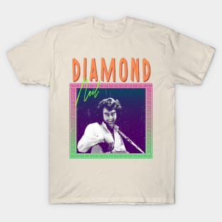 Neil Diamond - Retro 70s T-Shirt